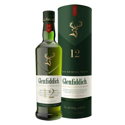 GlenFiddich 12yo 40% 0,7l whisky