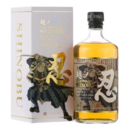 Shinobu Pure Malt Whisky Mizunara Oak Finish 43% 0,7l