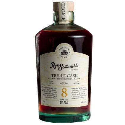 Ron Sostenible Triple Cask 43% 0,7l