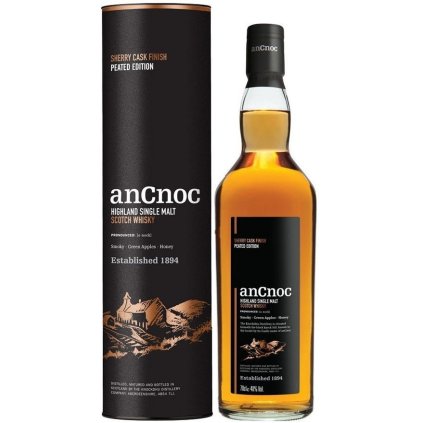 anCnoc Sherry Peated 43% 0,7l