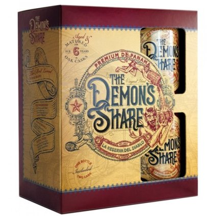Demons Share + 2 plecháčky 40% 0,7l