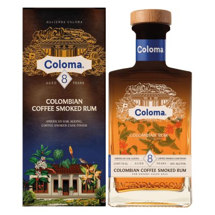 Coloma Coffee smoked 8yo 42% 0,7l rum