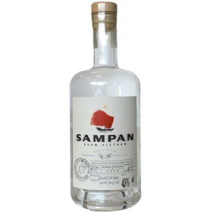 Sampan Blanc 43% 0,7l