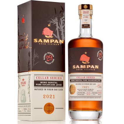 Sampan Cellar Series 2021 Virgin Oak Cask 46% 0,7l