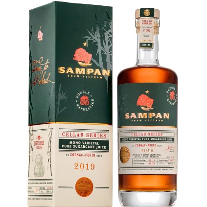Sampan Cellar Series 2019 Cognac Porto Cask 45% 0,7l
