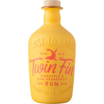 Twin Fin Pineapple & Pink Grapefruit 38% 0,7l