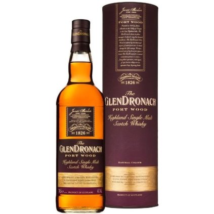 GlenDronach Port Wood 46% 0.7l