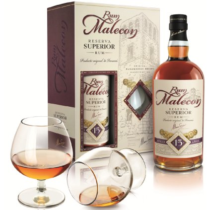Malecon 15yo + 2 skla 40% 0,7l