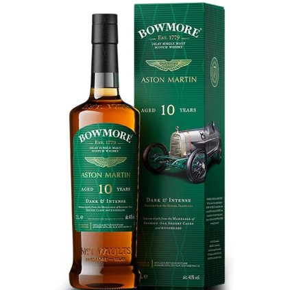 Bowmore 10yo Dark & Intense Aston Martin 40% 1l