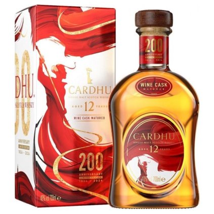 Cardhu 12yo Wine Cask 200anniversary 40% 0,7l