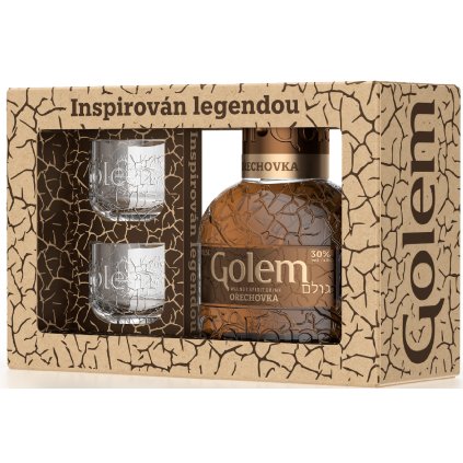 Golem Ořechovka + 2 skla 30% 0,5l