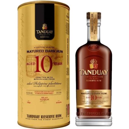 Tanduay 10yo Reserve 40% 0,7l