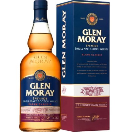 Glen Moray Cabernet Cask Finish 40% 0,7l