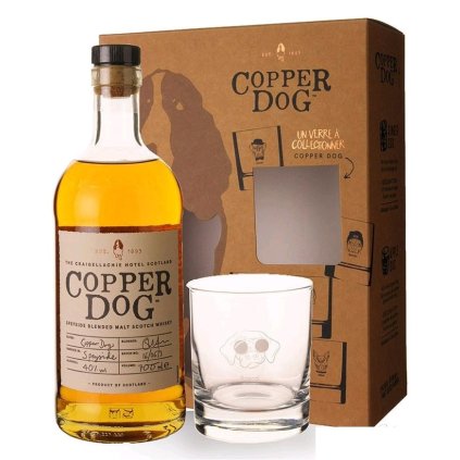 Copper Dog + 1 sklo 40% 0,7l