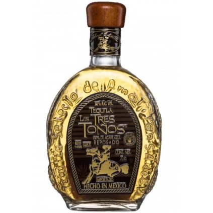 Los Tres Tonos Reposado 38% 0,7l