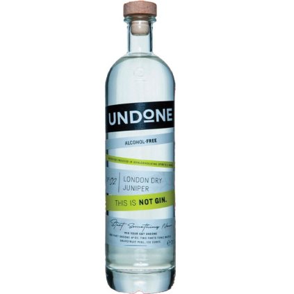 Undone No.2 London Dry Juniper - Not Gin 0,7l