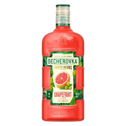 Becherovka Grapefruit & Hops 20% 1l likér