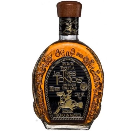101429 los tres tonos extra anejo tequila 70cl alc 38 100 agave