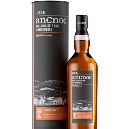 100883 ancnoc peated sherry cask finish