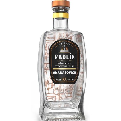 Radlík Ananasovice 43% 0,5l