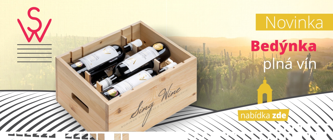 Bedýnka 6 bílých vín Sing Wine
