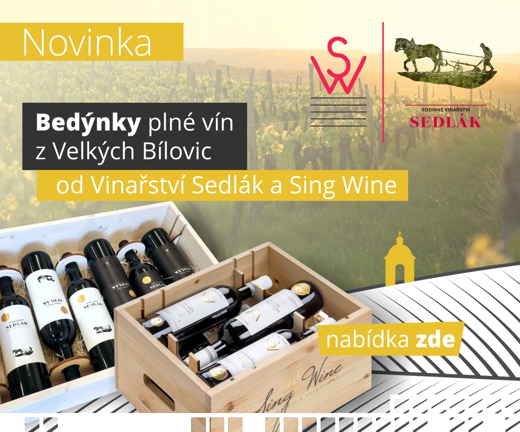 Dárkové bedýnky vín | Rodinné vinařství Sedlák + Sing Wine