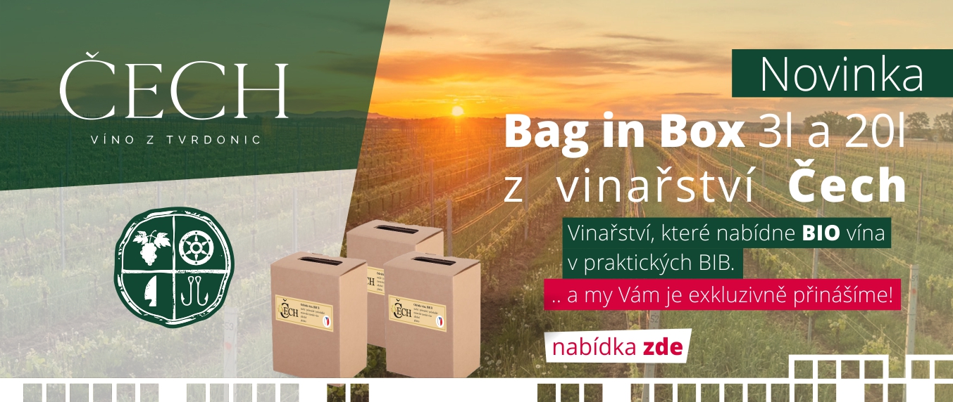 Bag in Box 3l a 20l z vinařství Čech. | Vinařství, které nabídne BIO vína v praktických BIB.