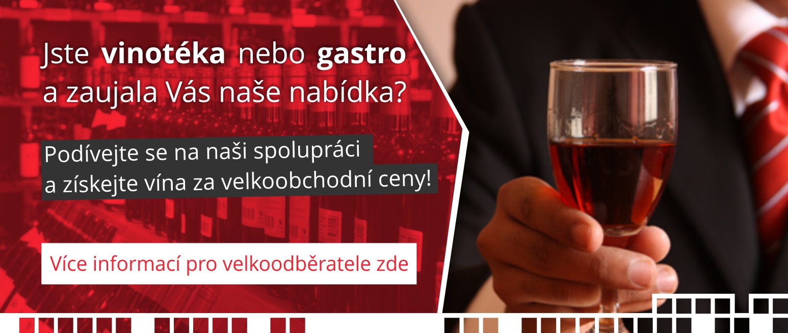 Spolupráce pro vinotéky a gastro zařízení. Staňte se naším klientem a budeme Vám pravidelně dodávat vína za velkoobchodní ceny a s pravidelným rozvozem zdarma!