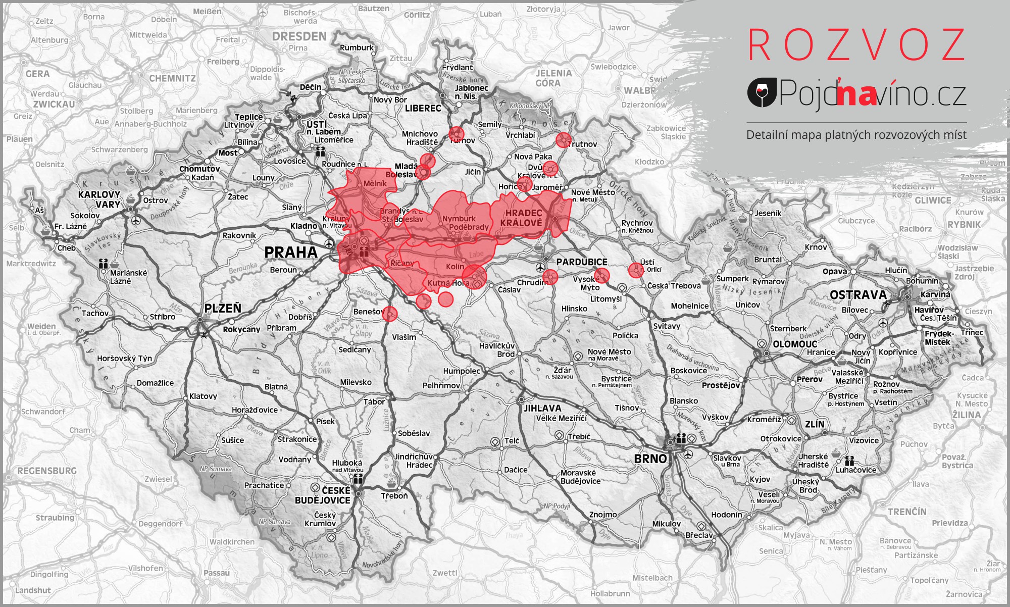 mapa_rozvozu_Pojdnavino.cz