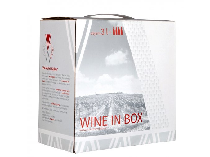 Frankovka Rosé  | Bag in Box 3l | polosuché | moravské zemské víno | Vinařství Vajbar