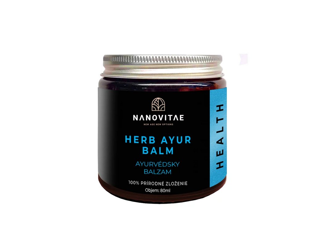 Screenshot 2023 11 24 at 22 05 49 Nanovitae Herb Ayur Balm 80ml Nanovitae.sk Organic Products For Your Life