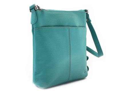 tyrkysova kozena zipova minikabelka 212 3013 53