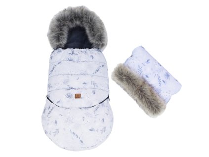 zimni fusak combo 3v1 s kozesinkou rukavnik vetvicky 114 x 52 cm