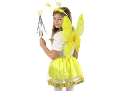 detsky kostym slunecnice s kridly