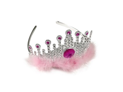 korunka s perim pro princeznu