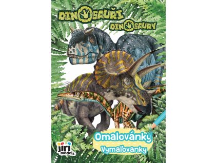 omalovanka a5 dinosauri