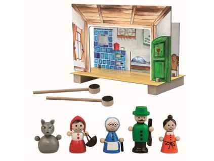 divadlo magneticke cervena karkulka