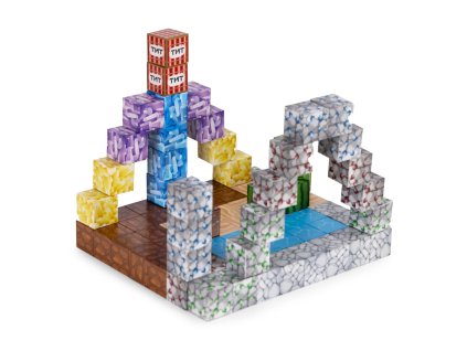 magneticka konstrukcni stavebnice pro deti sada 88 ks