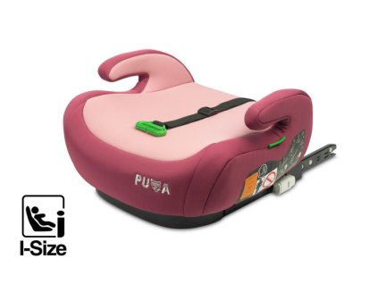 podsedak do auta isofix i size puma ruzovy