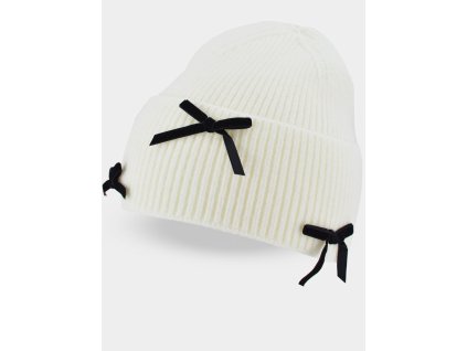 detska zimni cepice maslicky ecru vel 52 56 cm