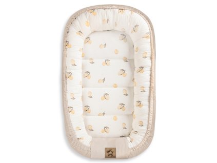 hnizdecko pro miminko premium lemon oboustranne bezove