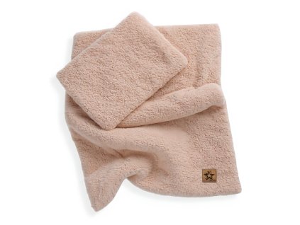 2d sada polstarek a perinka boucle 35x30cm 55x75cm bezova