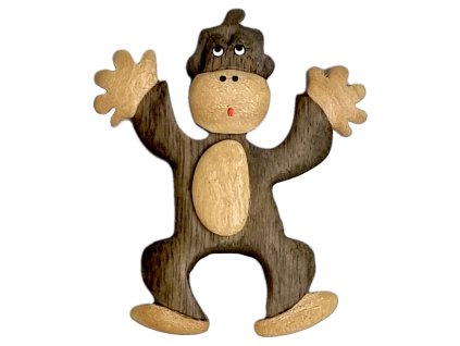 2kids toys drevena magnetka velka opice