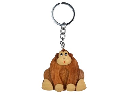 2kids toys drevena klicenka velka opice