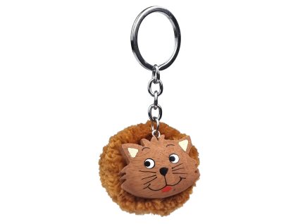 2kids toys drevena klicenka pompon kocka