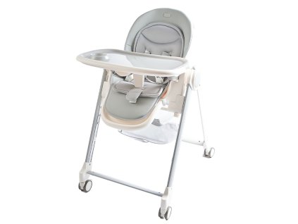 2kids toys jidelni zidlicka s kolecky seda