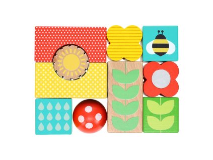 drevene kostky zahrada