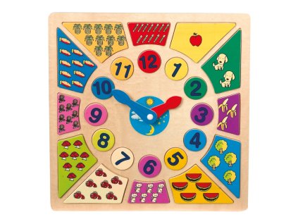 small foot vkladaci vyukove puzzle nauc se hodiny