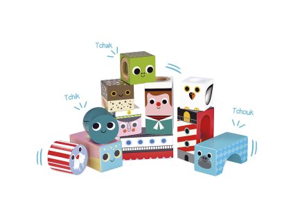 vilac drevene zvukove kostky more