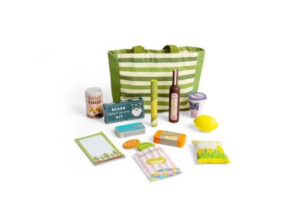 bigjigs toys nakupni taska s nakupem